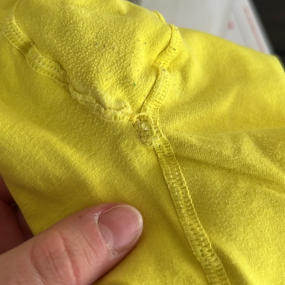 Yellow Free People good karma 7/8 leggings - Picture 7 of 10